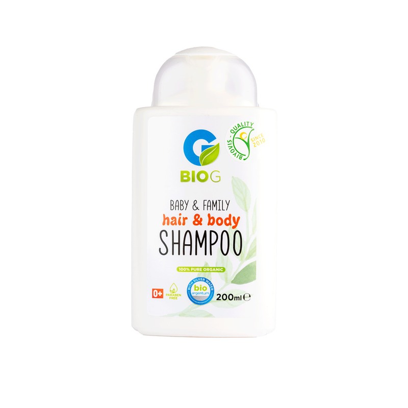 - BioG sampon & tusfürdő ezüst kolloiddal 200 ml